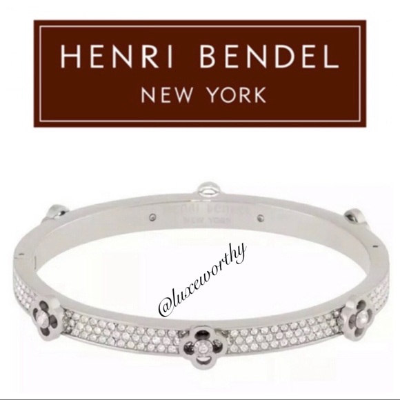 Henri Bendel Silver Bangle - Picture 1 of 6
